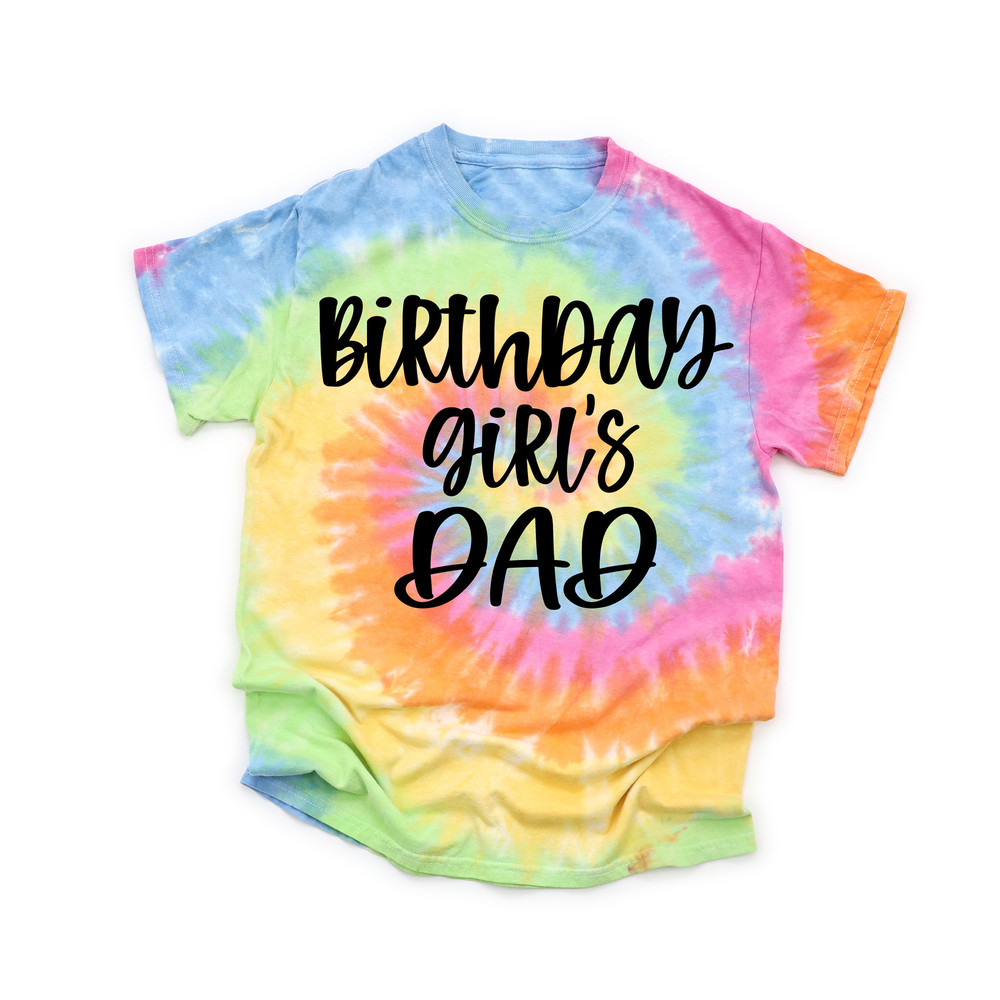 Birthday Girl Shirt, Family Birthday Shirt, Mom of the Birthday Girls Mama Shirt, Birthday Sister Brother Dad Bestie, Tie Dye Tshirts - 5.jpg