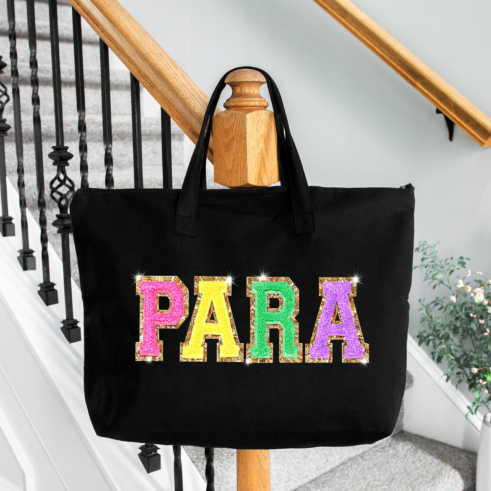 Para Tote Bag, Gift for Para Bag, Back to School Paraprofessional Gifts for Teacher Appreciation - 3.jpg