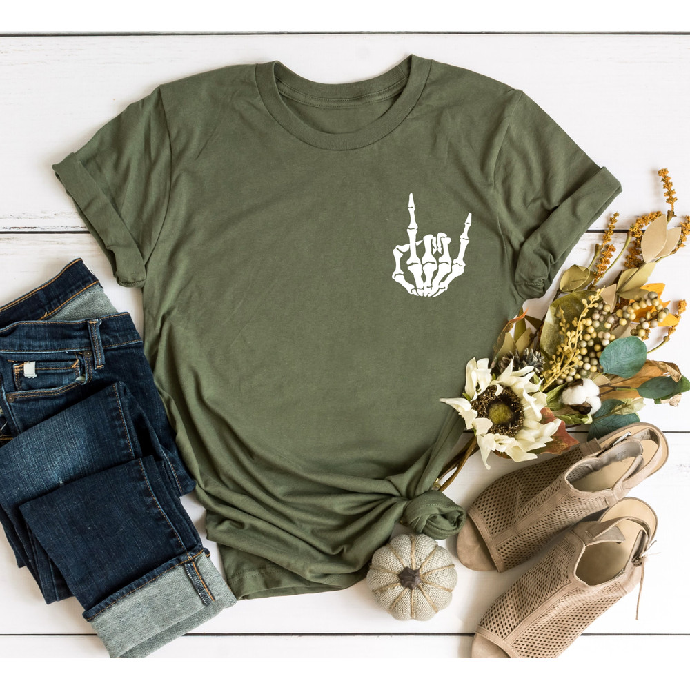 Skeleton Halloween Sweatshirt, Skeleton Halloween Shirt, Fall Sweatshirt for Women - 5.jpg