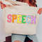SPEECH Therapy Tote Bag, Speech Therapy Gift for SLP Bag, Back to School Gifts for Speech Therapist, Speech Pathology Bag - 4.jpg