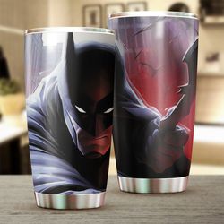 batman tumbler, batman stainless steel tumbler, movie tumbler, movie stainless steel tumbler, superhero tumbler, marvel