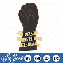 black lives matter (ribbon), black lives matter svg, george floyd, gift for him, gift for her, protest, black history, a