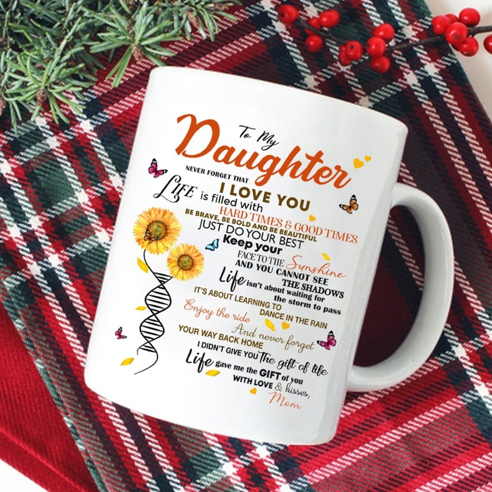 To My daughter mug,never forget that I love you,From mom to daughter,Coffee mug,Gift for daughter,Christmas gift,Birthday gift,11oz 15oz mug.jpg