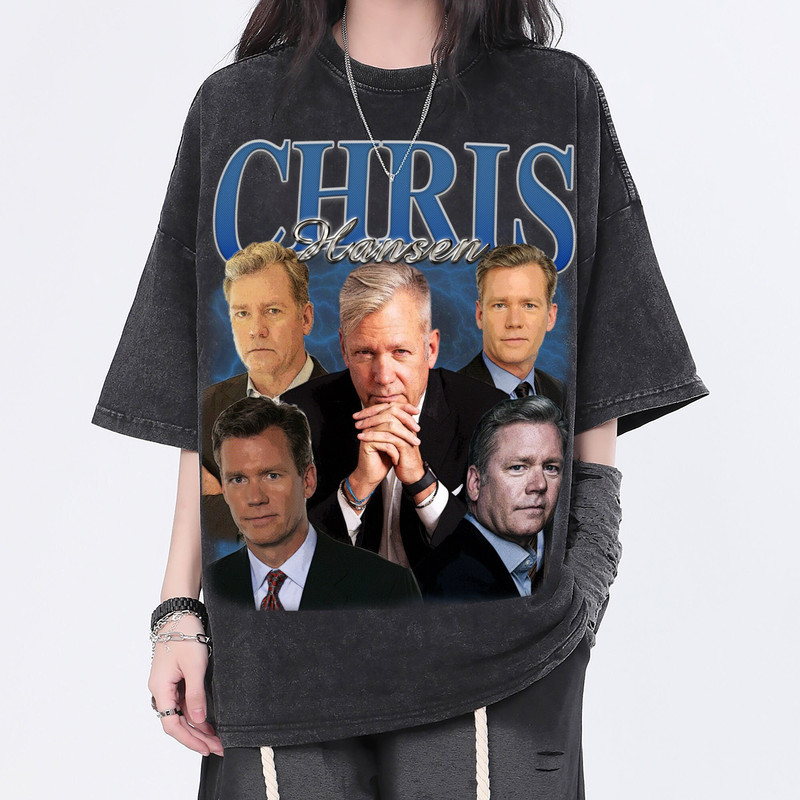 Chris Hansen Vintage Washed Shirt, Retro 90's Unisex T-Shirt, Fans Gift For Women, Homage Tee For Men - 1.jpg