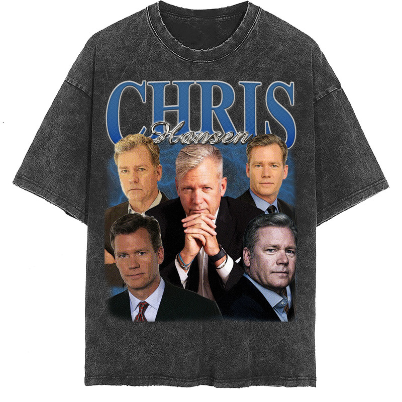 Chris Hansen Vintage Washed Shirt, Retro 90's Unisex T-Shirt, Fans Gift For Women, Homage Tee For Men - 2.jpg
