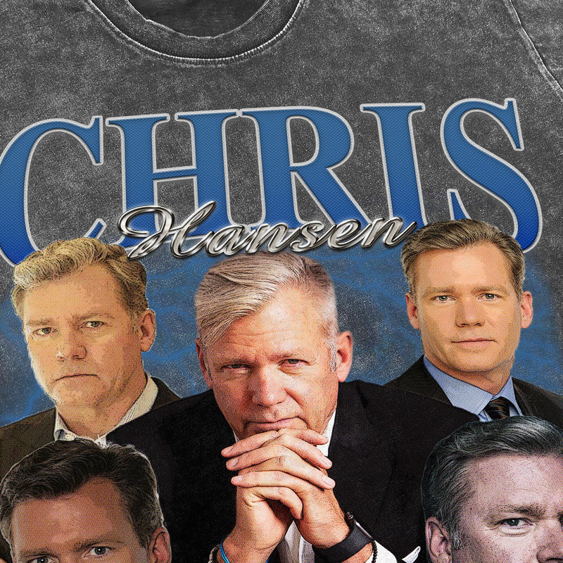 Chris Hansen Vintage Washed Shirt, Retro 90's Unisex T-Shirt, Fans Gift For Women, Homage Tee For Men - 3.jpg