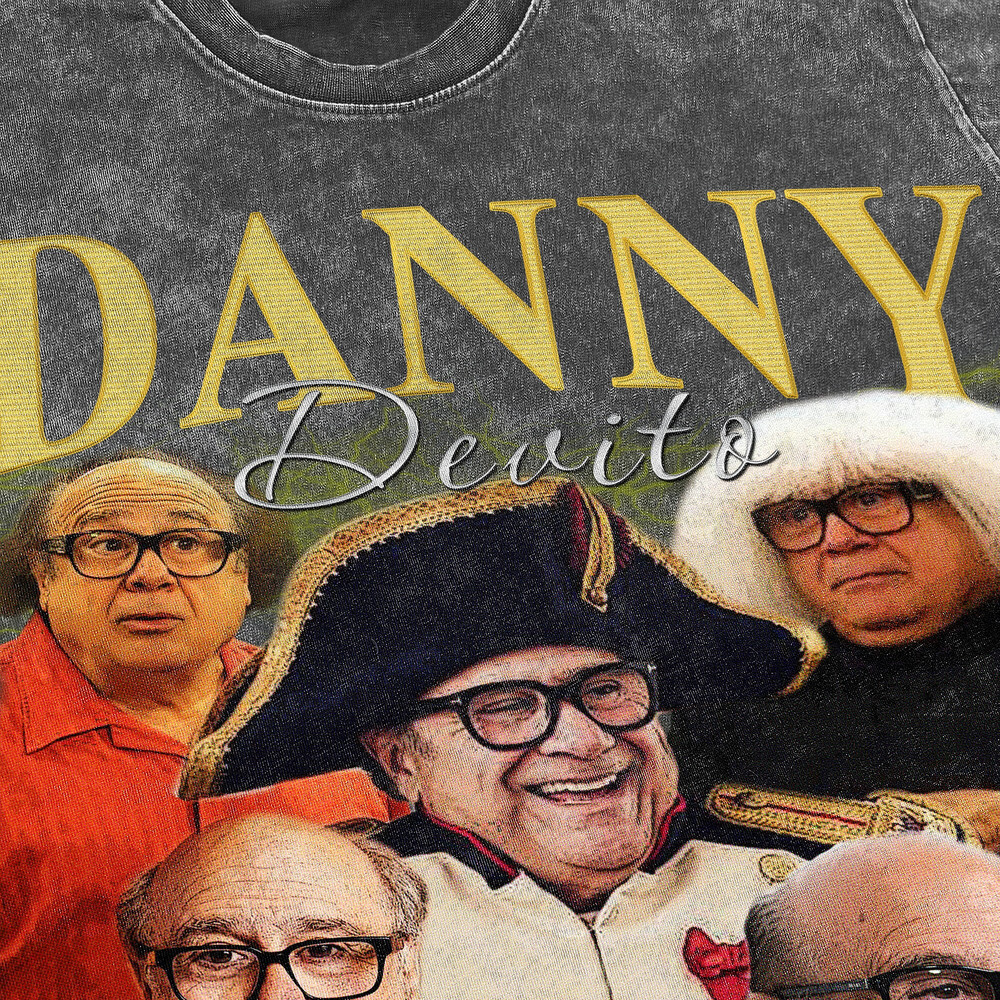 Danny Devito Vintage Washed Shirt, Actor Filmmaker Retro 90's T-Shirt, Fans Gift For Women, Homage Tee For Men - 3.jpg