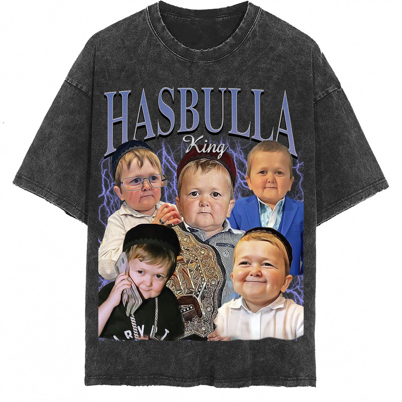 Hasbulla Magomedov Vintage Homage Shirt, King Hasbulla Washed Shirt, Funny Internet Icon Legend Meme Gift, Humor T-shirt - 2.jpg