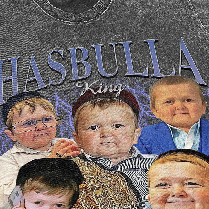 Hasbulla Magomedov Vintage Homage Shirt, King Hasbulla Washed Shirt, Funny Internet Icon Legend Meme Gift, Humor T-shirt - 3.jpg