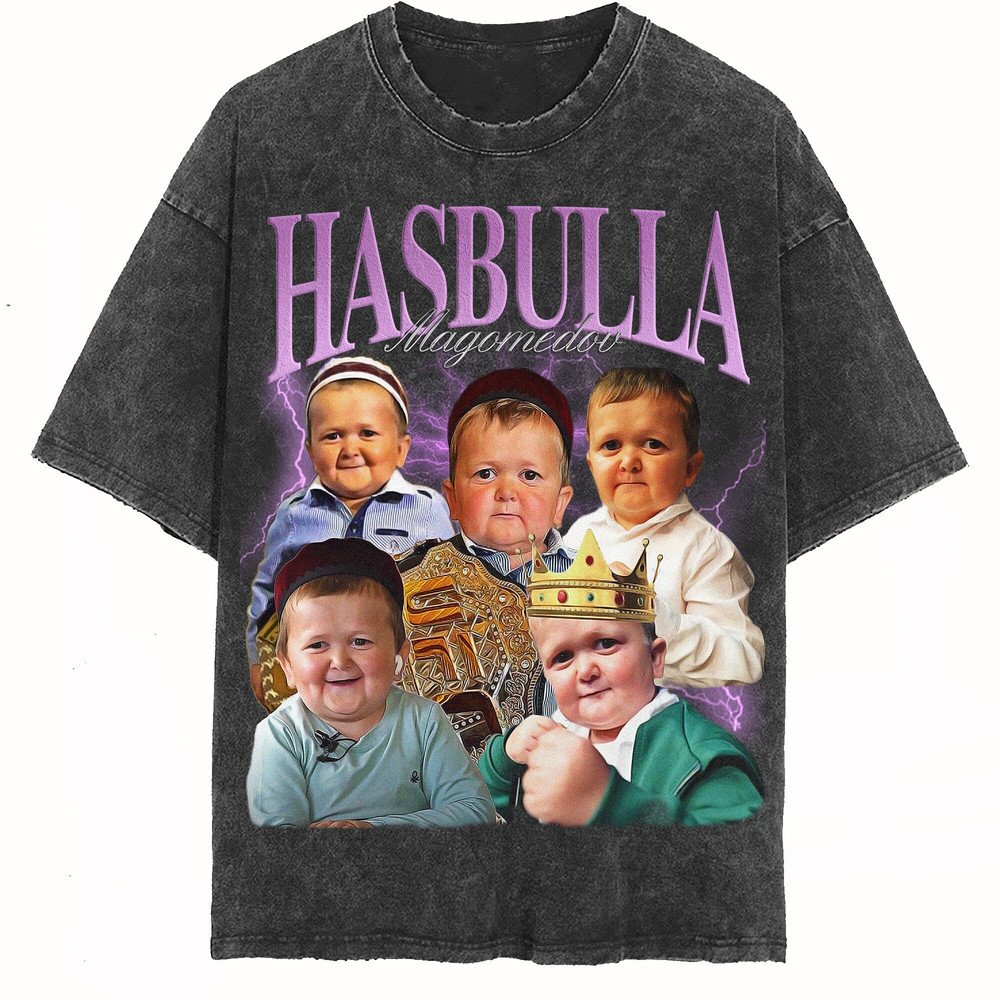 Hasbulla Magomedov Vintage Homage Shirt, King Hasbulla Washed Shirt, Funny Internet Icon Legend Meme Gift, Humor T-shirt - 2.jpg
