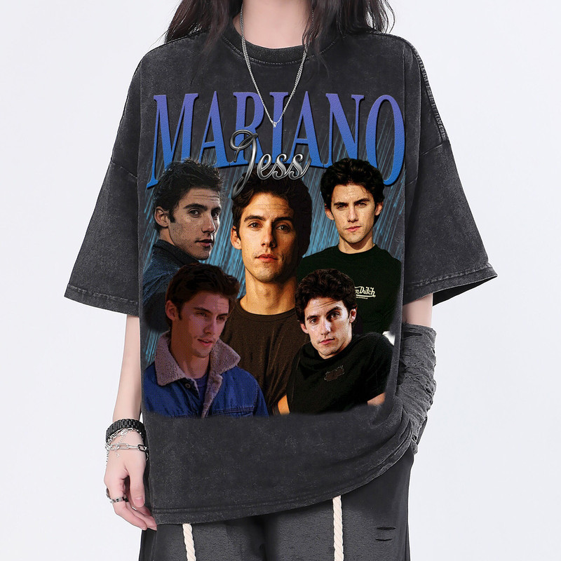 Jess Mariano Vintage Washed T-Shirt, Jess Mariano Homage Tee,Funny Retro 90's Shirt Gift - 1.jpg