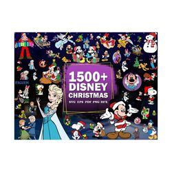 1500 files mega bundle disney christmas svg, christmas svg, disney svg
