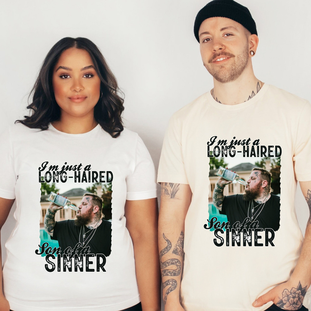 Jelly Roll American Rock Singer T-shirt, Son of a Sinner Shirt, Western Shirt, Beer Shirt, Cowboys Shirt, Folk Music Shirt,Gift For Her - 2.jpg