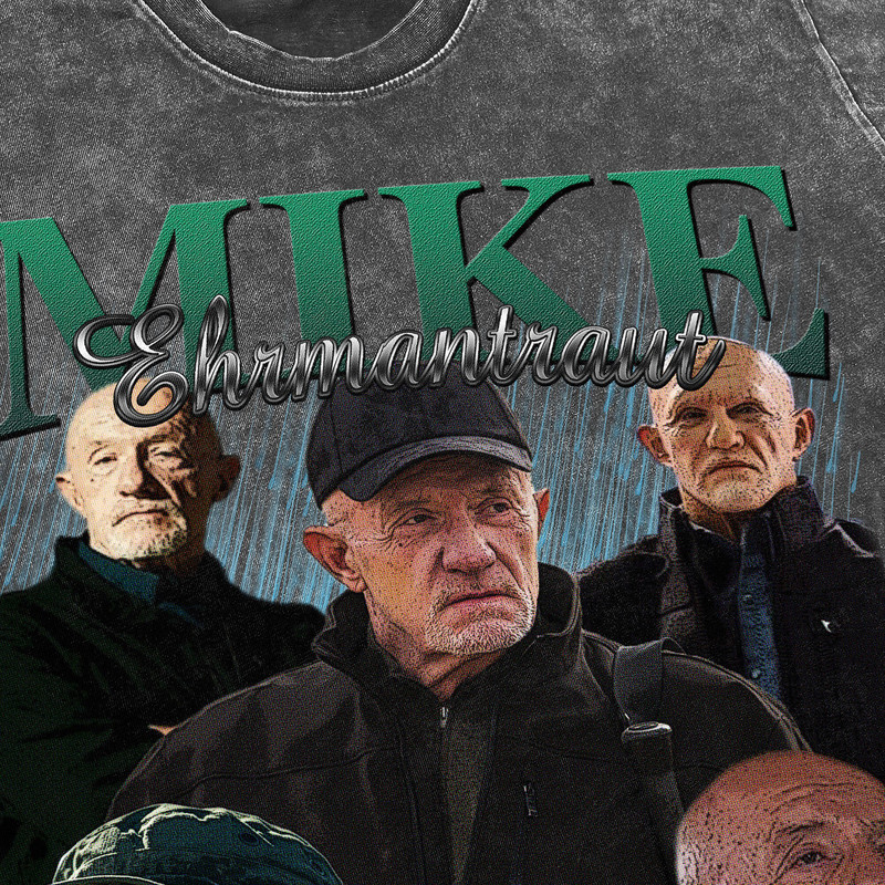 Mike Ehrmantraut Vintage Washed T-Shirt, Breaking Bad Homage Tee,Funny Retro 90's Shirt Gift - 3.jpg