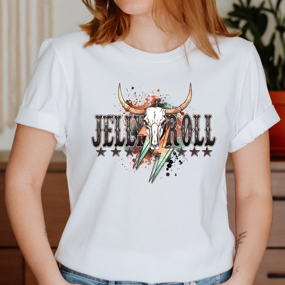 Jelly Roll American Rock Singer T-shirt, Son of a Sinner Shirt, Western Shirt,Cowgirl Shirt, Cowboys Shirt, Folk Music Shirt,Gift For Her - 1.jpg