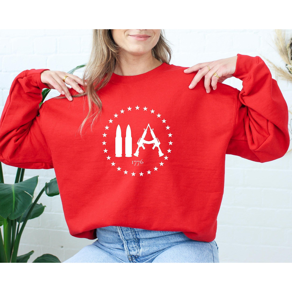 Patriotic Sweatshirt,Pistol Shirt,Gun Rights Independence Day Shirt,Gun Owner Hoodie,Veteran Shirt,Political Shirt,4th of July Shirt - 3.jpg