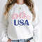 USA Celebration SweatShirt, 4th of July Shirt, America Celebrtion Sweatshirt, USA Hoodie, USA Comfort Custom Color Shirt, Patriotic Shirt - 1.jpg