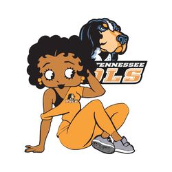 tennessee vols betty boop, sport svg, football svg, betty boop svg, sexy betty boop, love football, tennessee vols logo,
