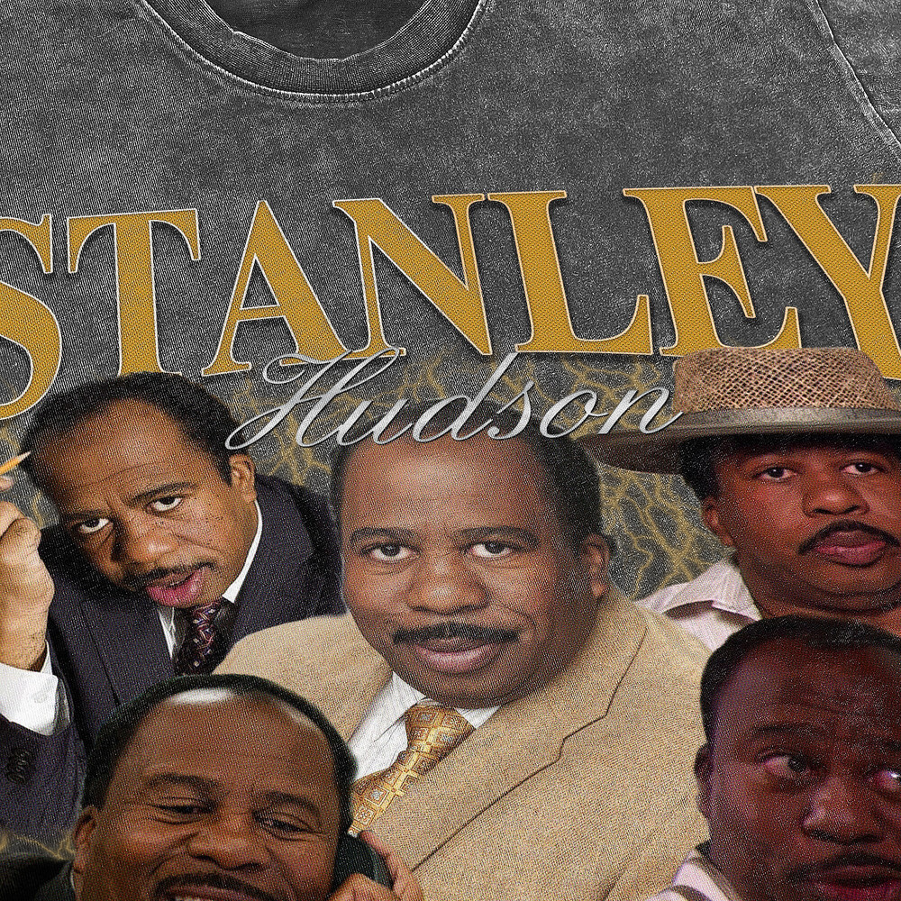 Stanley Hudson Vintage Washed T-Shirt, Stanley Homage Tee,Funny Shirt For Women,Retro 90s Tee For Men - 3.jpg