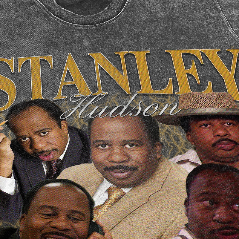 Stanley Hudson Vintage Washed T-Shirt, Stanley Homage Tee,Funny Shirt For Women,Retro 90s Tee For Men - 3.jpg