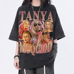 Tanya McQuoid Vintage Washed T-Shirt, Tanya Homage Tee,Funny Shirt For Women,Retro 90s Tee For Men