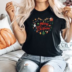 merry christmas t shirt reindeer christmas t shirt elf outfit elf costume xmas family holiday gift santa clause christma