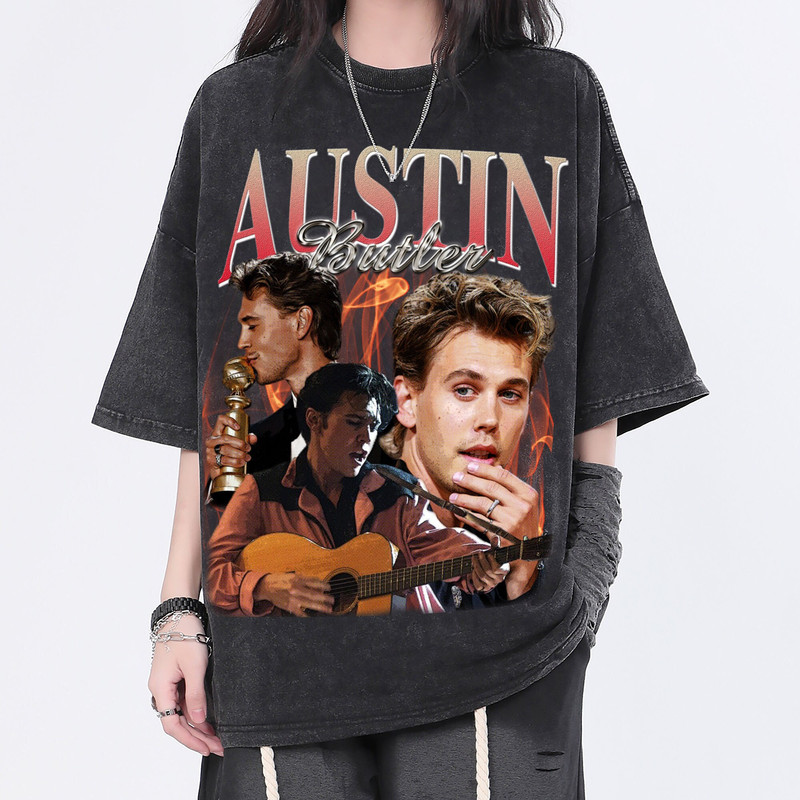 Austin Butler Vintage Washed Shirt, Actor Retro 90's Unisex T-Shirt, Fans Gift For Women, Homage Tee For Men - 1.jpg