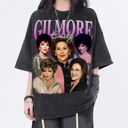 emily gilmore vintage washed shirt, actor homage graphic unisex t-shirt, retro 90s fans tee gift