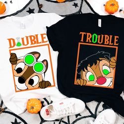 disney chip and dale double trouble shirt, matching di