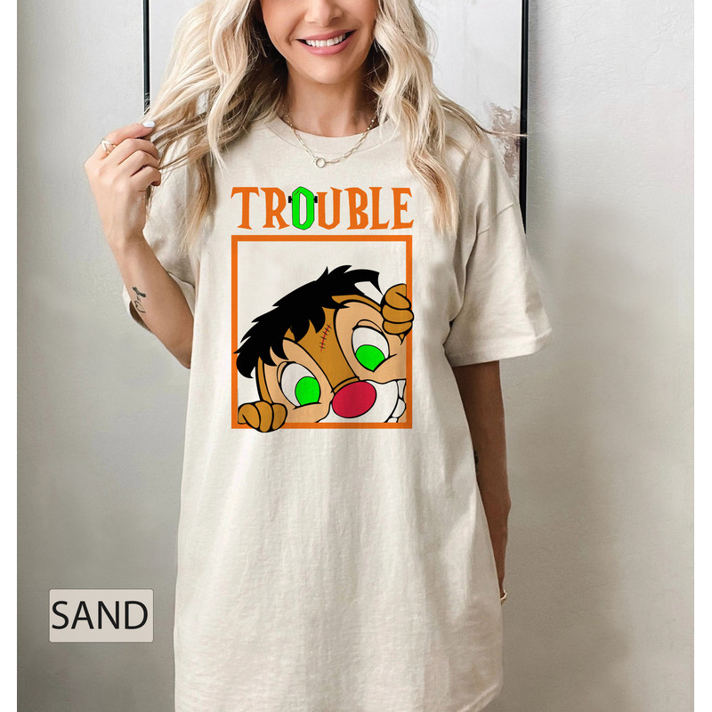 Disney Chip and Dale Double Trouble Shirt, Matching Disney Halloween Family Shirt, Halloween Couple Tee, WDW Animal Kingdom, Disneyland Trip - 3.jpg