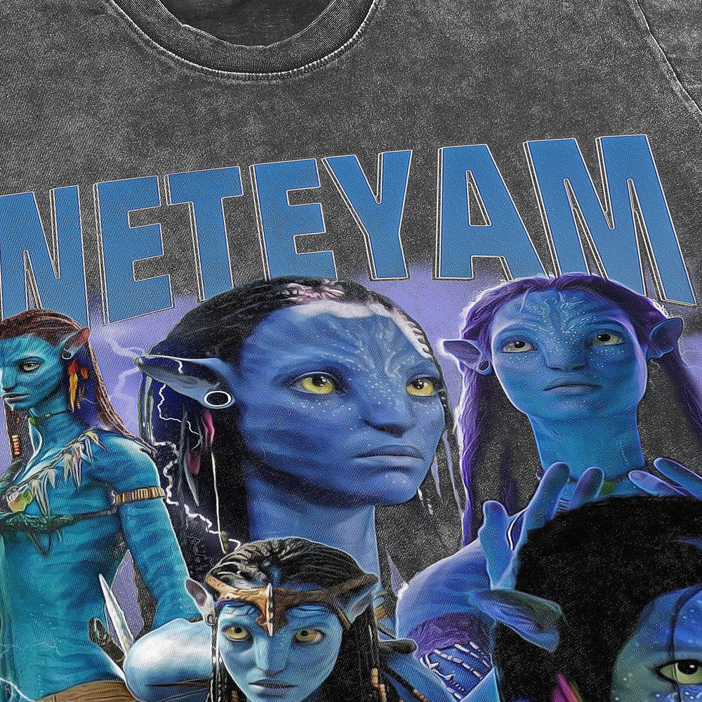 Neteyam Vintage Homage T-Shirt,Avatar Neytiri Washed Tee,Funny Internet Icon Legend Meme Gift,Retro 90's Shirt - 3.jpg