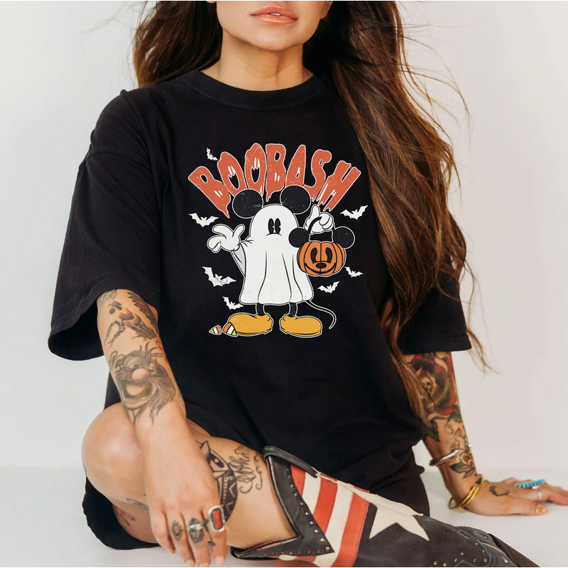 Mickey Ghost Boo Bash Disneyland Shirt, Disney Trick or Treat Shirt, Spooky Season Shirt, Disney Halloween Party Shirt, Fall Season Shirt - 2.jpg