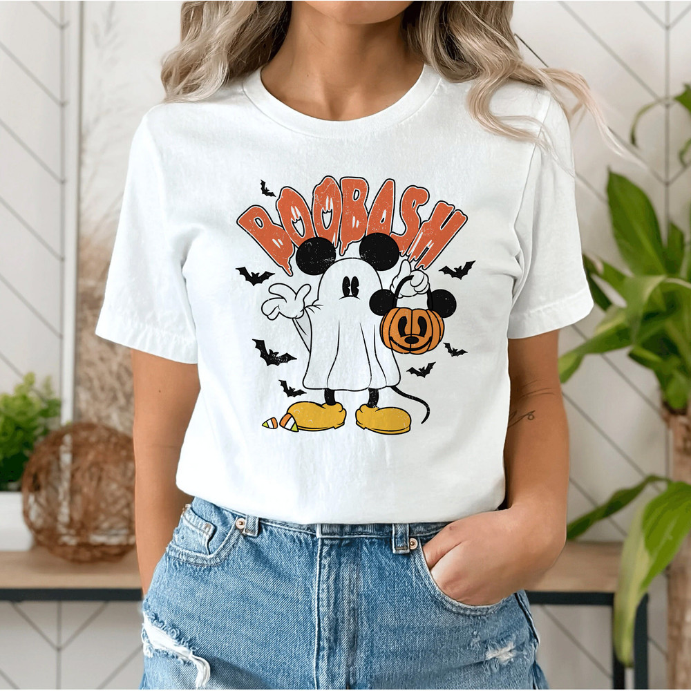 Mickey Ghost Boo Bash Disneyland Shirt, Disney Trick or Treat Shirt, Spooky Season Shirt, Disney Halloween Party Shirt, Fall Season Shirt - 5.jpg
