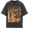 Pet Custom Vintage Washed Shirt, Custom Cat Graphic Unisex T-Shirt, Dog Bootleg Retro 90's Tee Gift For Her - 2.jpg
