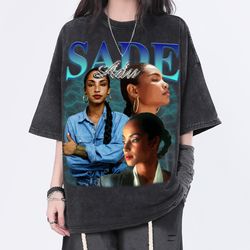 sade adu vintage washed shirt, hip hop rnb rap unisex homage tee,inspired morena fans gift for women, retro 90s t-shirt