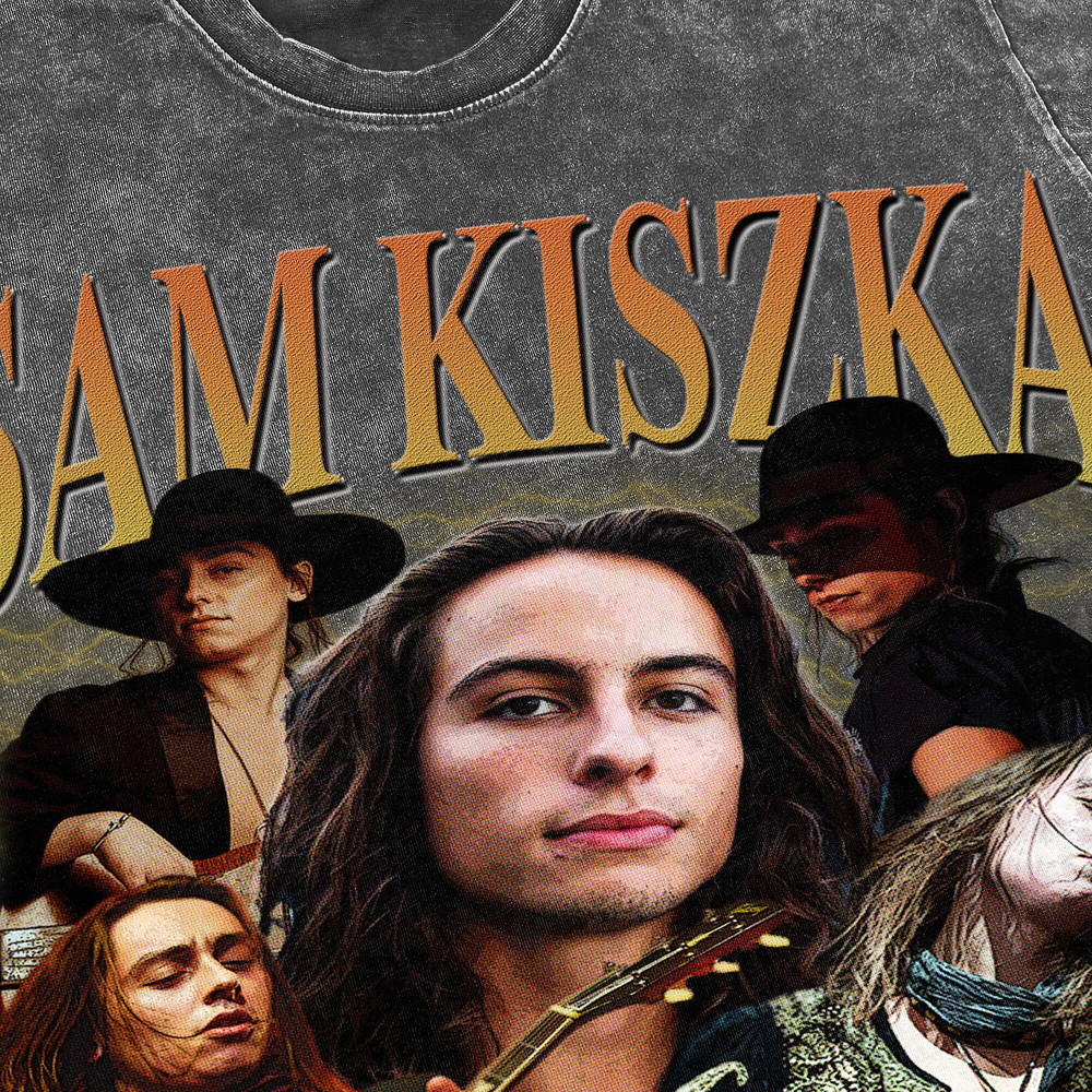 Sam Kiszka Vintage Washed Shirt, Hip hop Rap Rock Band Unisex Homage Tee,Fans Gift For Women, Retro 90's T-Shirt For Men - 3.jpg