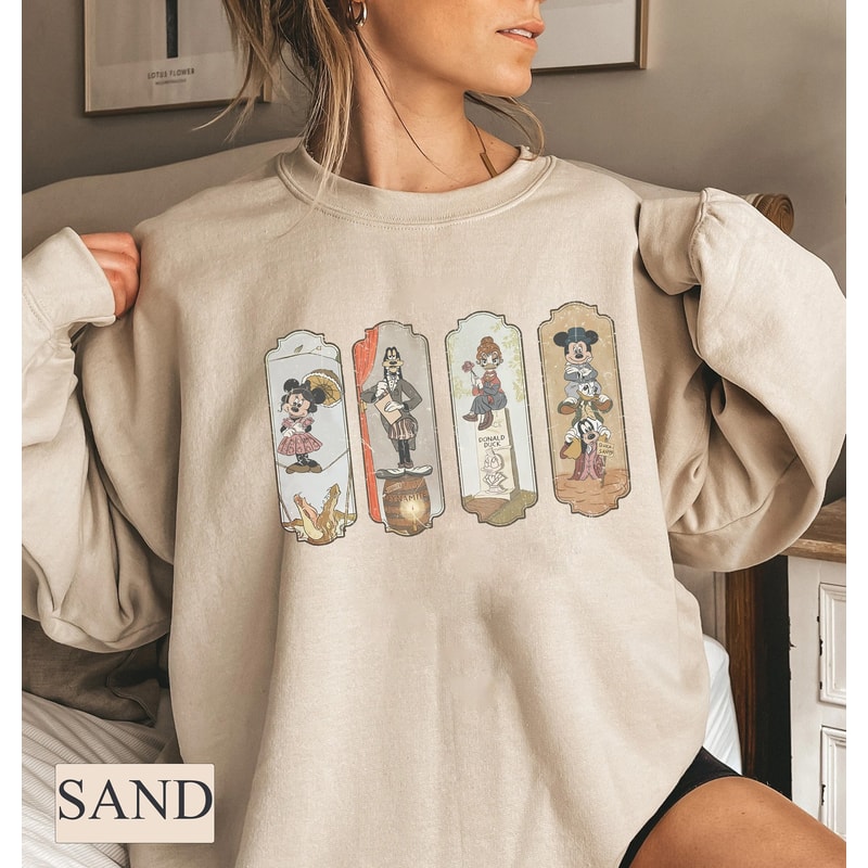 Retro Mickey The Haunted Mansion Shirt, Disney Halloween Shirt, Disney Friends Shirt, Disney Family Shirt, Mickey and Friends Shirt, Spooky - 2.jpg