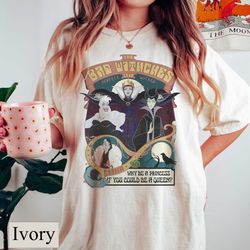 retro the bad witches club comfort colors tee, perfect