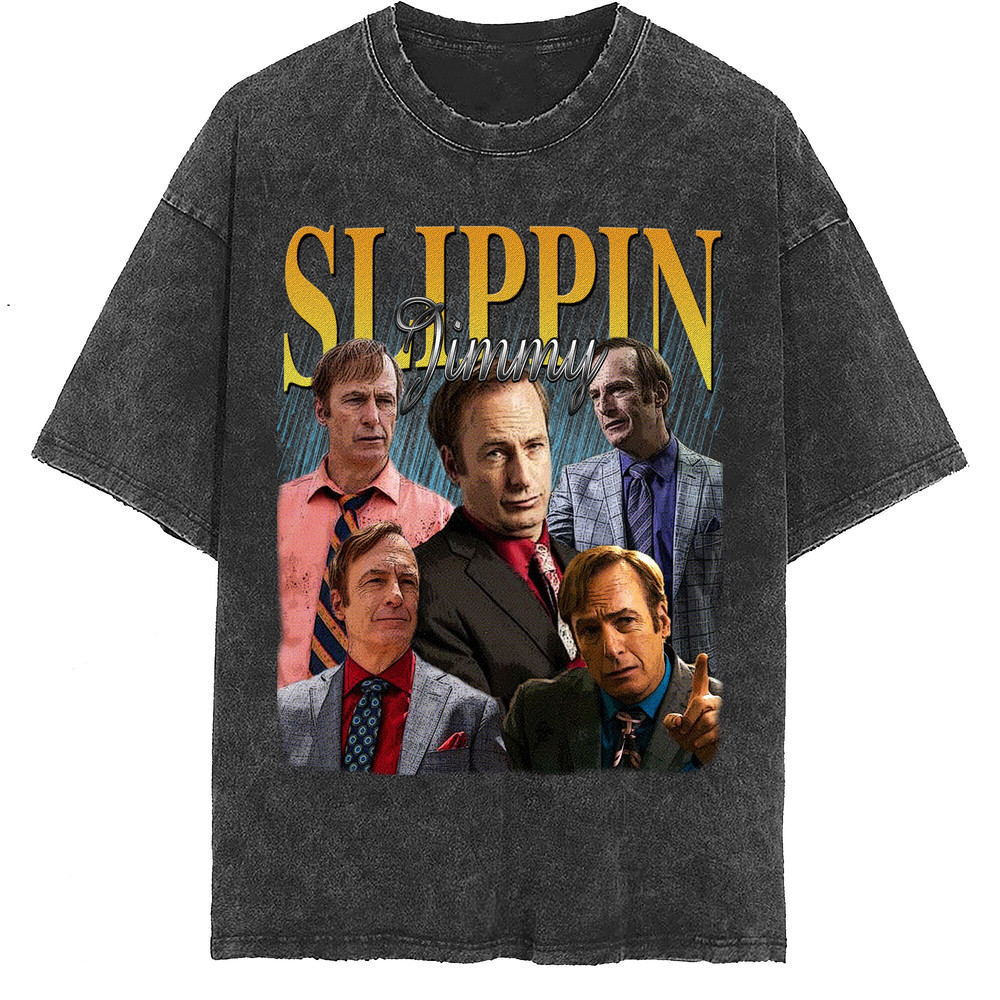 Slippin Jimmy Vintage Washed Shirt, Actor Homage Unisex T-Shirt, Fans Gift For Women, Retro 90's Tee For Men - 2.jpg