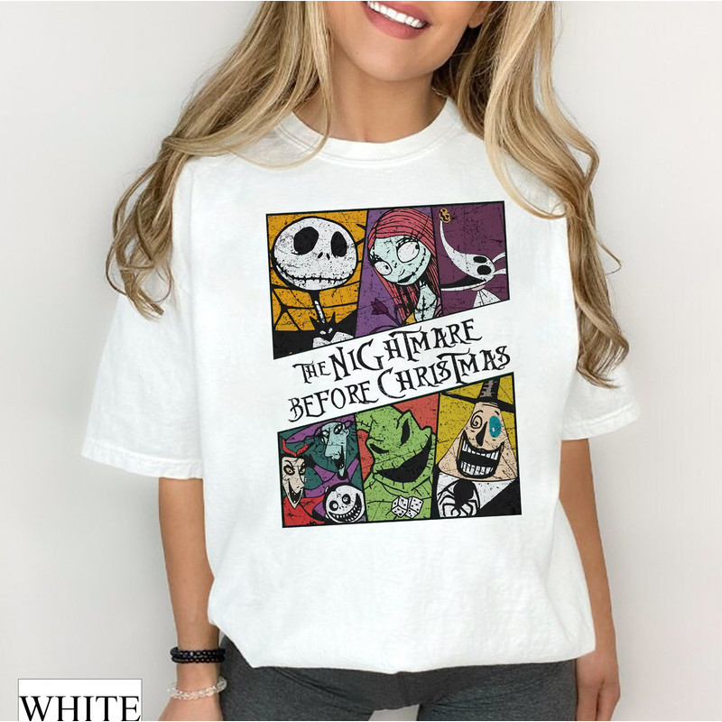 Retro Walt Disney World Christmas Halloween Trick or Treat Comfort Colors, Disney Halloween Party Shirt, Disney Halloween Family Matching - 4.jpg