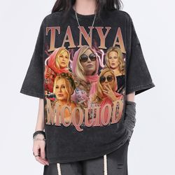tanya mcquoid vintage washed t-shirt, tanya homage tee,funny shirt for women,retro 90s tee for men