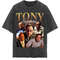 Tony Soprano Vintage Washed Shirt, Actor Homage Graphic Unisex T-Shirt, Bootleg Retro 90's Fans Tee Gift - 2.jpg