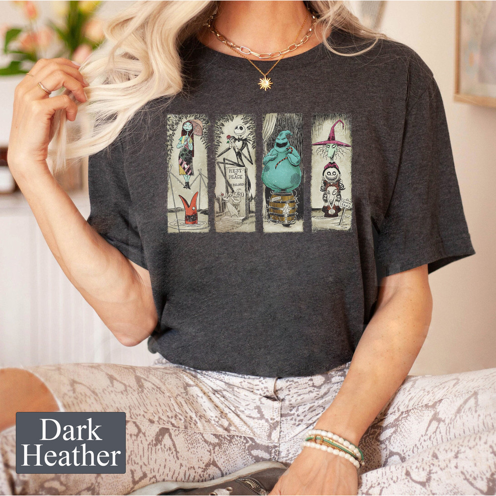 Vintage Walt Disney World The Haunted Mansion Halloween Matching Shirt, Disneyland Trick or Treat Shirt, Halloween Party, Spooky Season Fall - 2.jpg