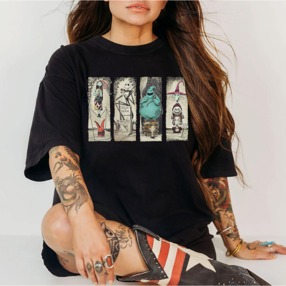 Vintage Walt Disney World The Haunted Mansion Halloween Matching Shirt, Disneyland Trick or Treat Shirt, Halloween Party, Spooky Season Fall - 3.jpg