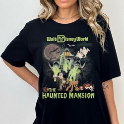 walt disney world the haunted mansion shirt, wdw micke
