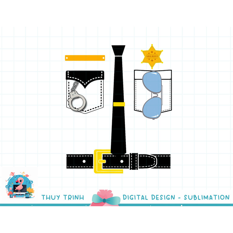 Police Uniform Costume Halloween Kids png, sublimation copy.jpg