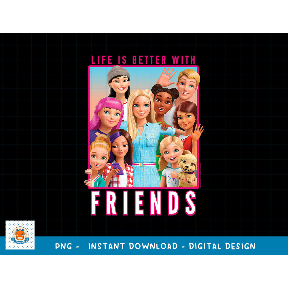 Barbie Dreamhouse Adventures With Friends png, sublimation copy.jpg