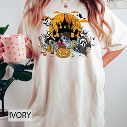 cute stitch halloween comfort colors, disney stitch ho