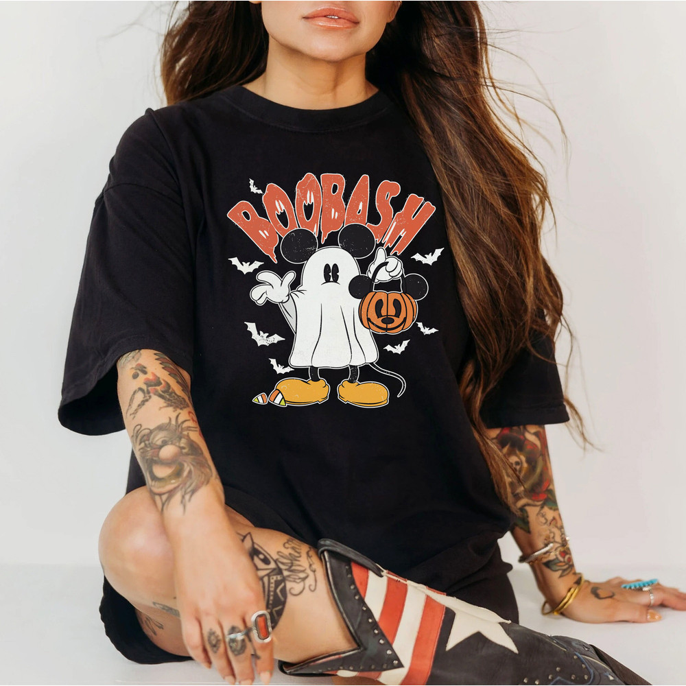 Mickey Ghost Boo Bash Disneyland Shirt, Disney Trick or Treat Shirt, Spooky Season Shirt, Disney Halloween Party Shirt, Fall Season Shirt - 2.jpg