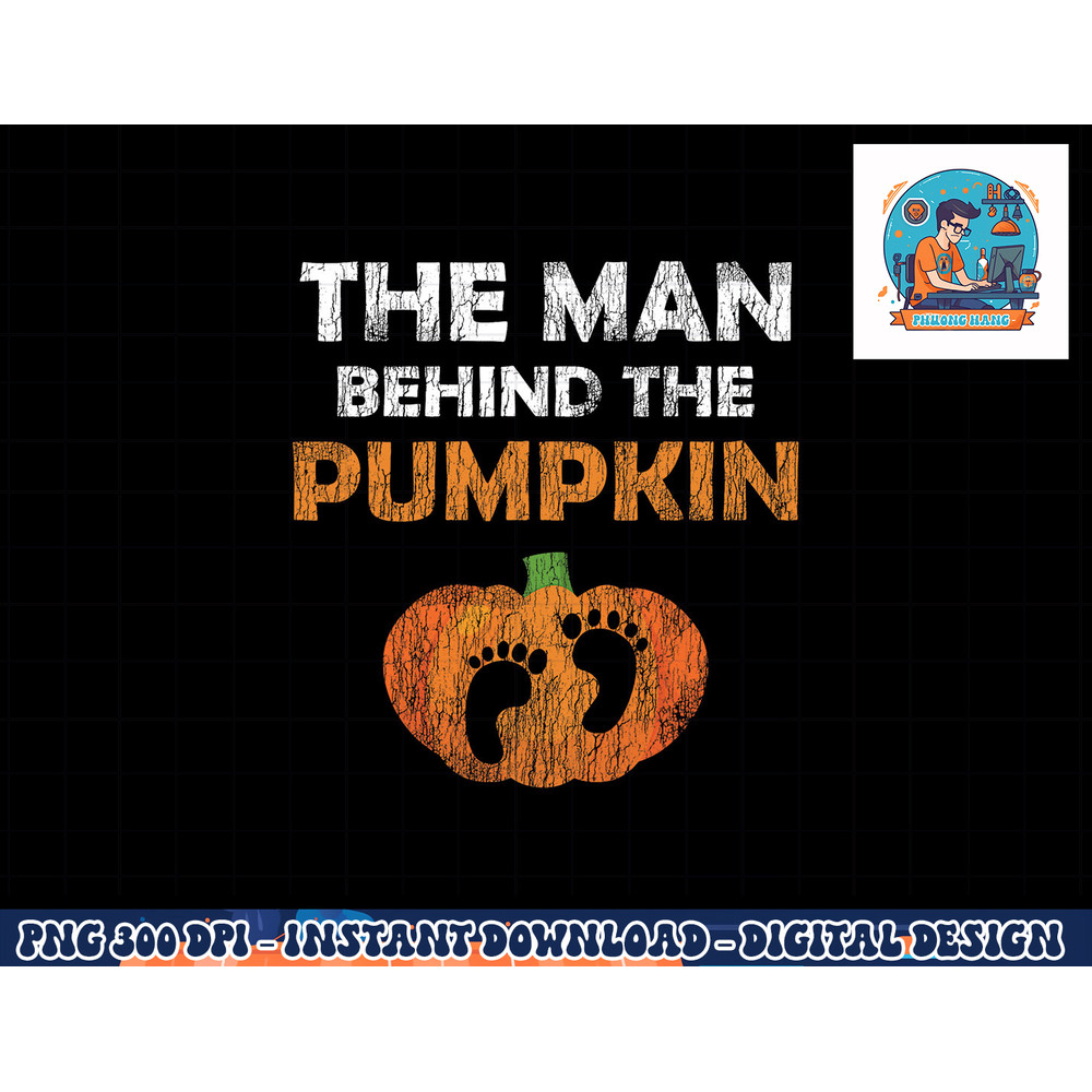 Pregnant Halloween Costume for Dad Expecting Lil Pumpkin png, sublimation copy.jpg